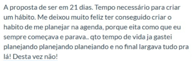 Depoimento de aluna Oh TDAH